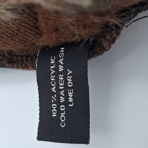 Donna Salyers Fabulous Furs Leopard Print Beret Hat Faux Fur - Picture 6 of 8